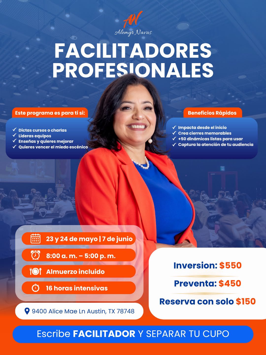 Cartel de Facilitadores Profesionales